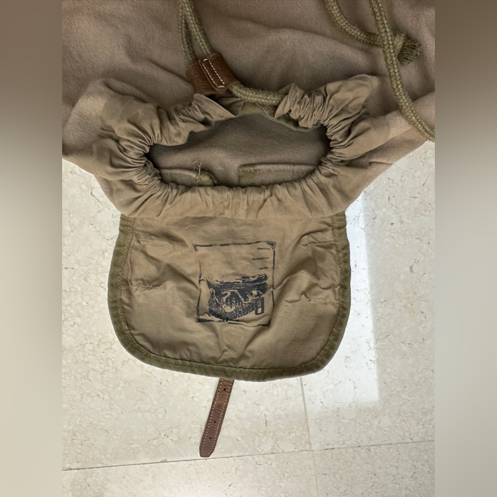 Canada Multi Pockets Backpack Brown Beige - image 4